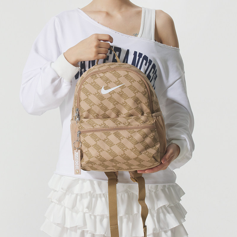 NIKE耐克双肩背包男包女包2025运动包休闲包户外满印花学生书
