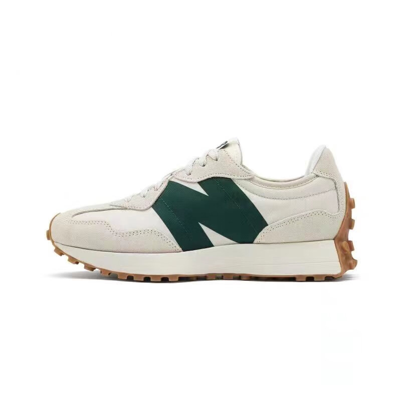 NB327系列灰绿色跑步鞋
