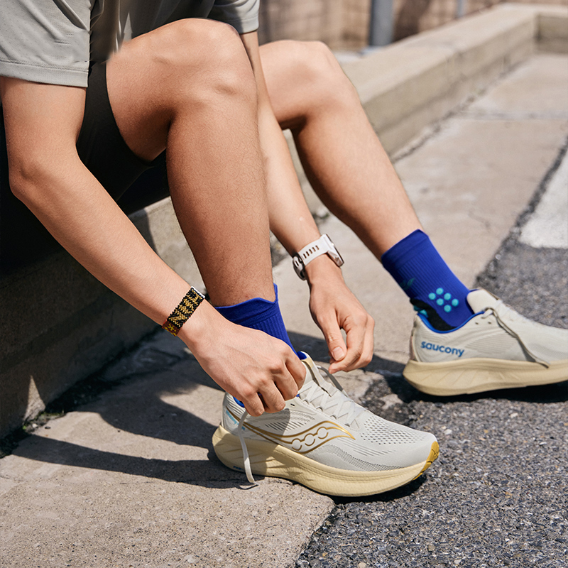 Saucony索康尼男鞋女鞋夏季新款户外慢跑鞋RIDE 18跑步鞋运动鞋子