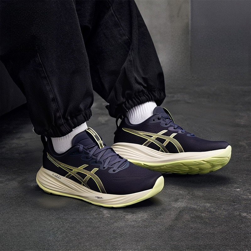 亚瑟士跑鞋男鞋2025秋季运动鞋GEL-CUMULUS 27缓震厚底健身跑步鞋