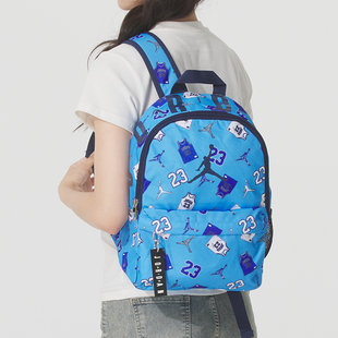 NIKE耐克双肩包飞人星钻背包涂鸦电脑包旅行包学生书包户外休闲包