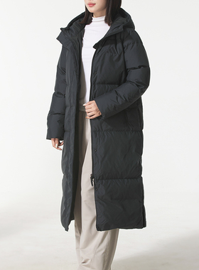 adidas阿迪达斯冬季新款女子W PUFF L DOWN保暖长羽绒服厚JV6197