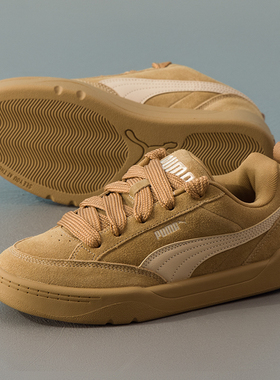PUMA彪马板鞋男鞋女鞋2025冬季新款卡其色面包鞋休闲运动鞋401606