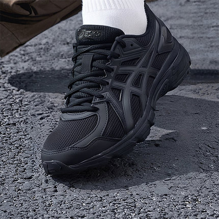 亚瑟士男鞋2025秋季新款网面透气跑步鞋JOG 100T跑鞋4E宽楦跑步鞋