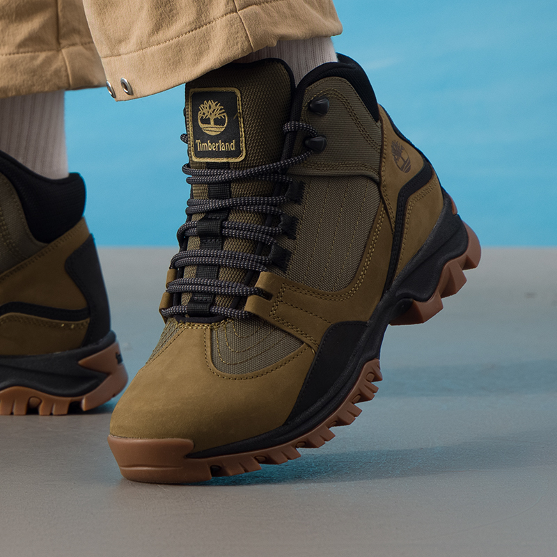 Timberland添柏岚中帮徒步鞋男鞋秋季新款户外休闲鞋登山鞋运动鞋