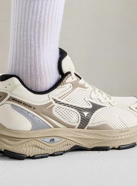 Mizuno美津浓男女网面跑步鞋RACER S减震训练健身运动鞋D1GH2235