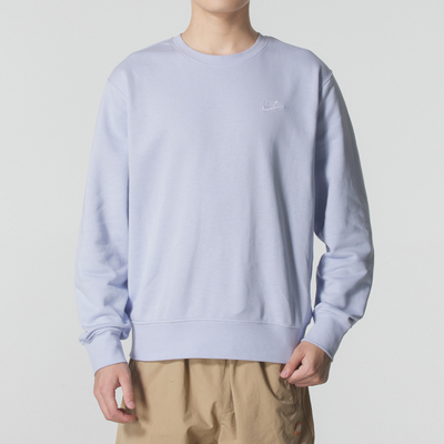 耐克男装AS M NK CLUB FT CREW舒适休闲卫衣圆领套头衫FN3889-057