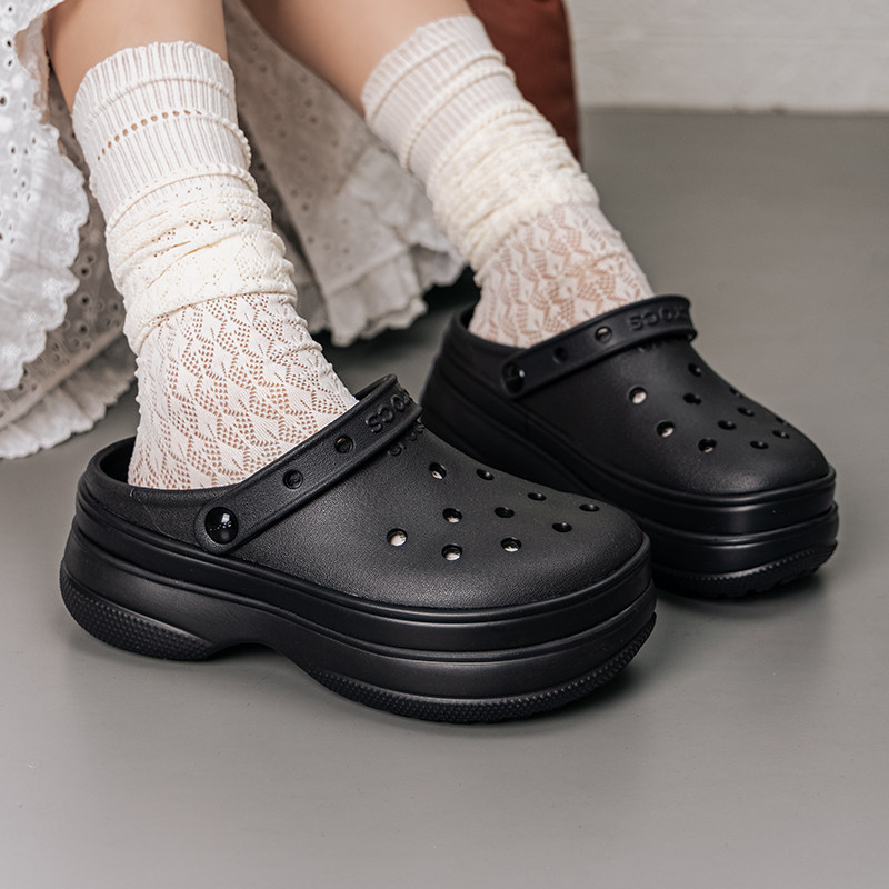 Crocs卡骆驰厚底凉鞋男鞋女鞋春季新款运动沙滩鞋洞洞鞋轻便拖鞋,户外/登山/野营/旅行用品,沙滩鞋/凉鞋/拖鞋,淘宝优惠券,粉丝福利购,淘宝优惠卷