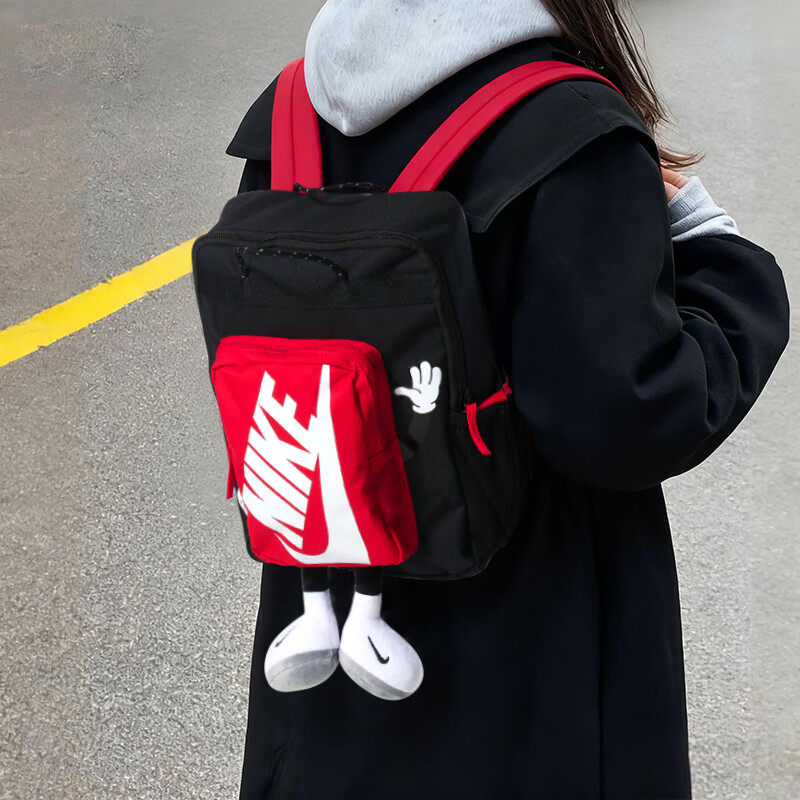幸运叶子丨NIKE耐克背包夏季新款儿童书包双肩包收纳运动包休闲包