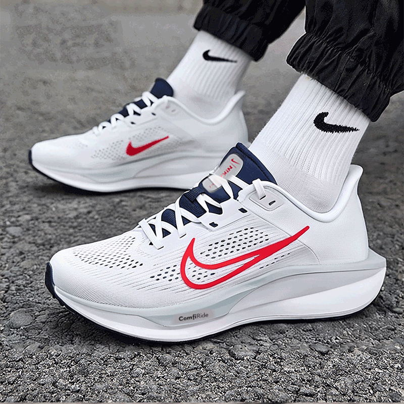 NIKE耐克缓震跑步鞋男鞋2025秋季新款QUEST 6运动鞋户外慢跑鞋子
