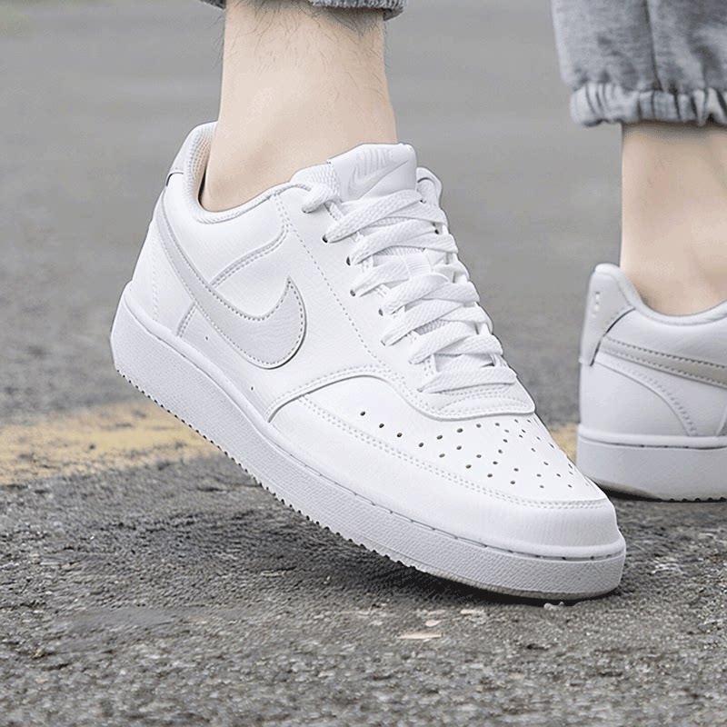 耐克官网正品男鞋2026春季新款正牌运动休闲鞋皮面小白鞋子板鞋