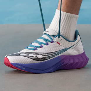 索康尼啡鹏4ENDORPHINPRO4全掌碳板竞速跑鞋男马拉松缓震跑步鞋女