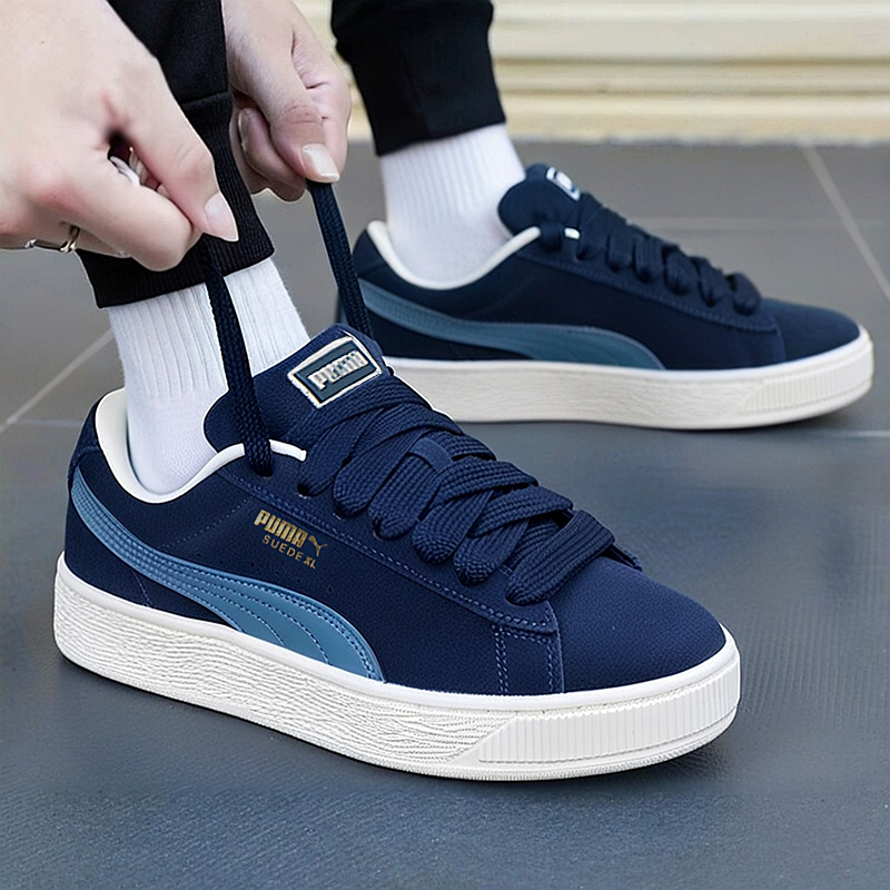 PUMA彪马板鞋男鞋女鞋2025冬季新款复古面包鞋休闲鞋运动鞋395205