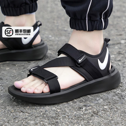 NIke耐克官网正品男鞋2025夏季新款透气沙滩鞋运动休闲凉鞋DJ6605