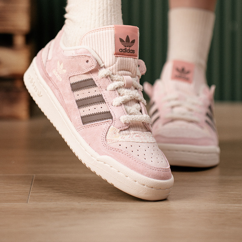 阿迪达斯三叶草女鞋FORUM CL运动鞋休闲鞋潮流时尚板鞋KJ4300,运动鞋new,运动休闲鞋,淘宝优惠券,粉丝福利购,淘宝优惠卷