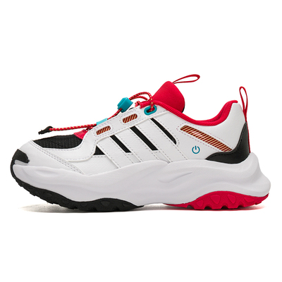 阿迪达斯官方儿童厚底休闲鞋童鞋冬季新款低帮复古运动鞋JS3085