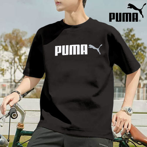 幸运叶子丨PUMA彪马短袖男装2026新款宽松运动服休闲纯棉T恤男士
