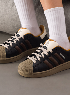 阿迪达斯三叶草男鞋女鞋2026春季新款轻便低帮复古休闲鞋JP9187