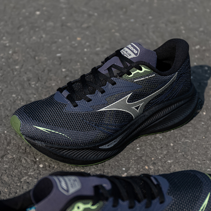 Mizuno美津浓厚底跑鞋男鞋冬季新款PI PLUS运动鞋减震训练跑步鞋