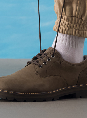 添柏岚男鞋商务皮鞋2025秋冬新款户外运动通勤低帮靴休闲鞋A69T9