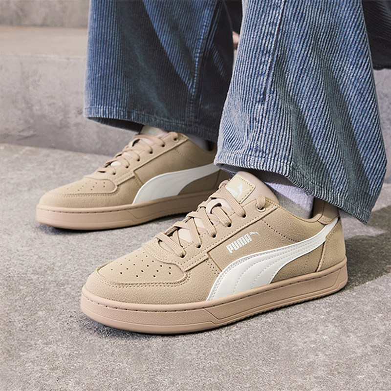 PUMA彪马板鞋男鞋女鞋2026春季新款卡其色休闲鞋情侣运动鞋402217,运动鞋new,板鞋,淘宝优惠券,粉丝福利购,淘宝优惠卷