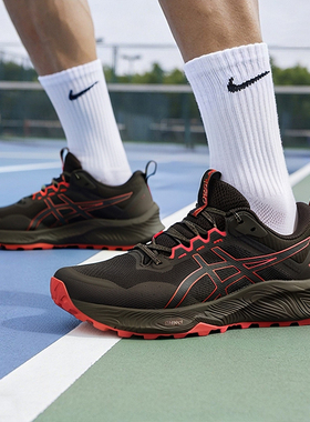 ASICS亚瑟士男鞋TRABUCO TERRA 3 越野鞋运动鞋跑步鞋1011C152