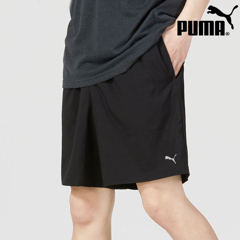 PUMA彪马速干短裤男2026新款男士健身运动裤黑色沙滩五分裤5