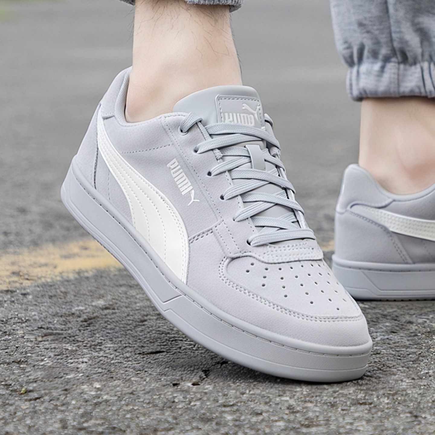 PUMA彪马板鞋男鞋女鞋2026春季新款情侣低帮复古休闲运动鞋402217