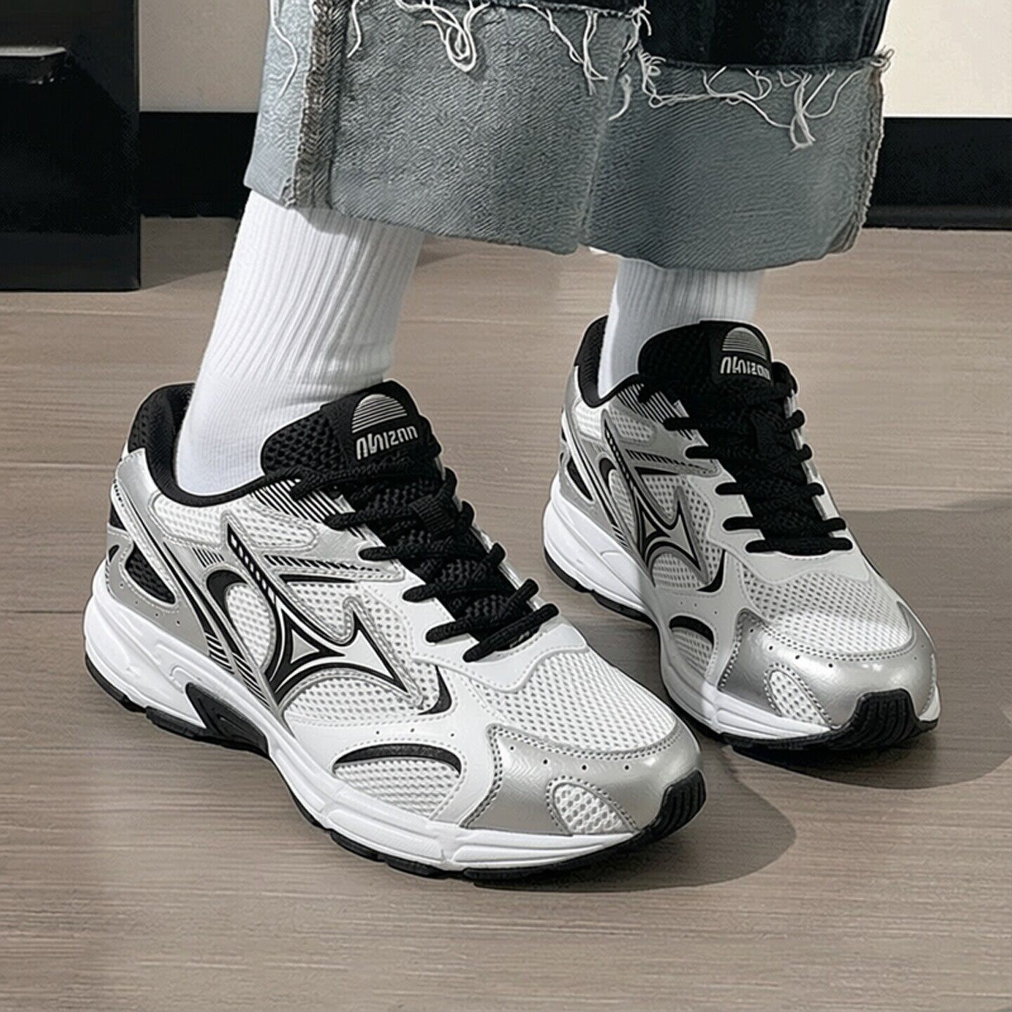 Mizuno美津浓SPEED 2K轻便透气老爹鞋情侣运动鞋复古男