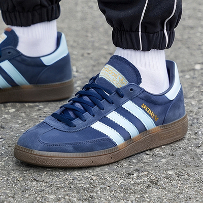 阿迪达斯男鞋女鞋板鞋2025新款三叶草低帮情侣复古休闲鞋BD7633