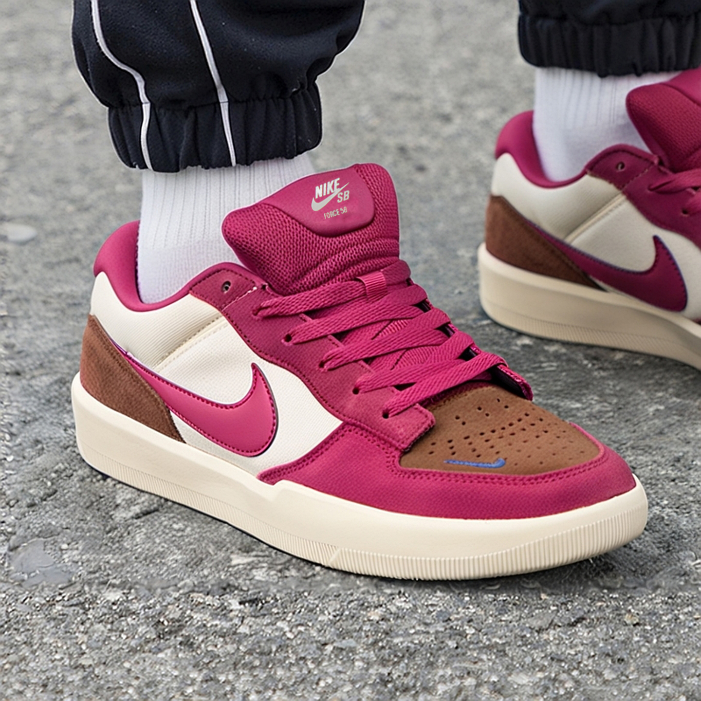 NIKE耐克男鞋2025新款SB FORCE 58运动鞋复古时尚低帮休闲鞋板鞋