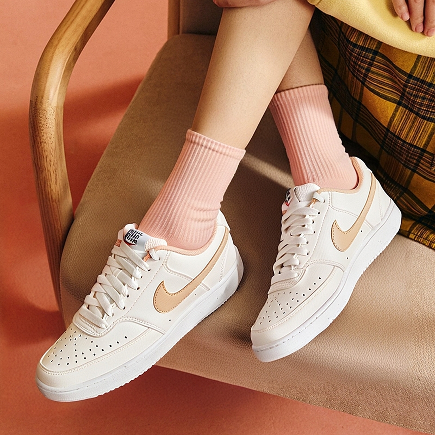 耐克Nike官方女鞋小白鞋25冬季新款COURT正品休闲运动鞋低帮板鞋