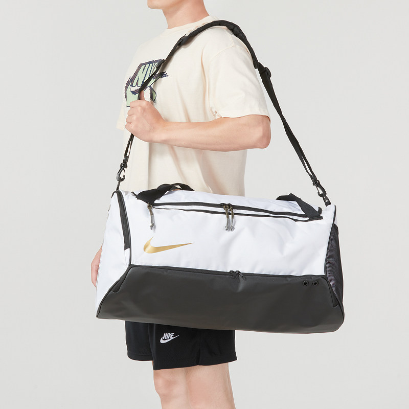 Nike耐克男包女包新款运动健身手拎训练队包大容量出行旅游斜挎包