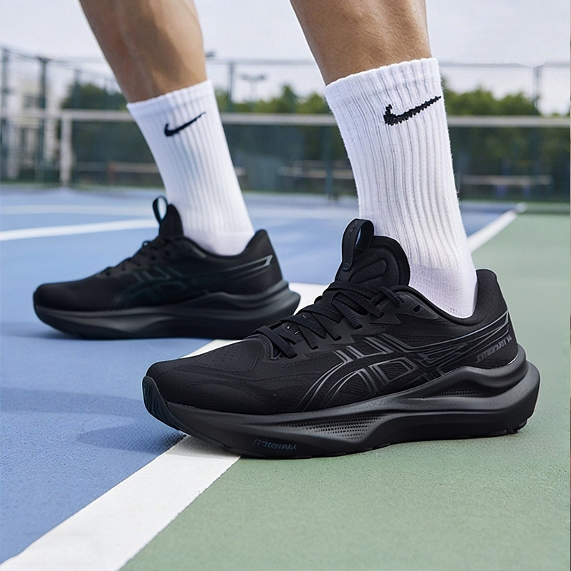 Asics亚瑟士男子跑步鞋稳定支撑轻量回弹黑武士运动鞋1011C055,运动鞋new,跑步鞋,淘宝优惠券,粉丝福利购,淘宝优惠卷