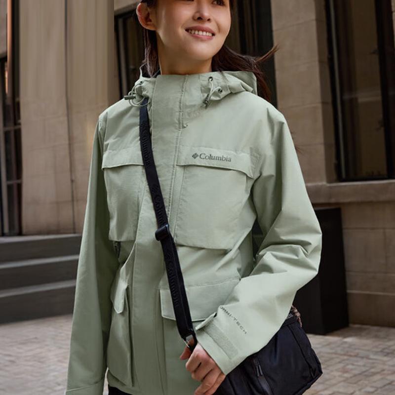 Columbia哥伦比亚男装 2025新款运动服户外跑步外套单薄冲锋衣