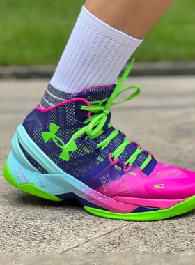 UA安德玛官方男子库里Curry 2篮球鞋轻质户外训练鞋实战运动鞋子