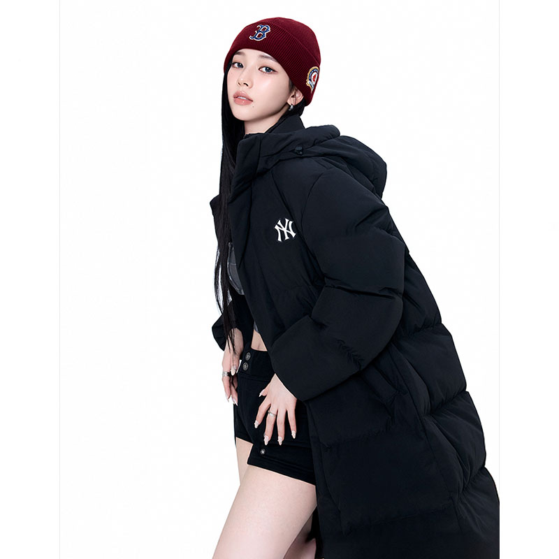 MLB羽绒服KARINA同款棉羽防水防泼水外套25冬季新款DJB23