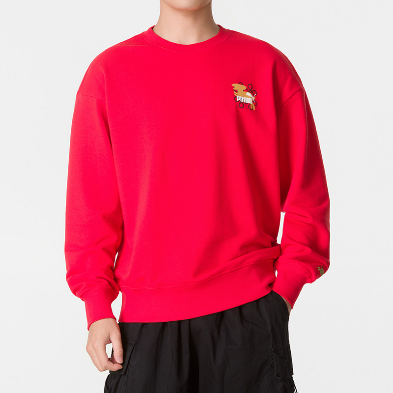 幸运叶子丨PUMA彪马男装女装秋季上衣情侣卫衣运动服套头衫677414