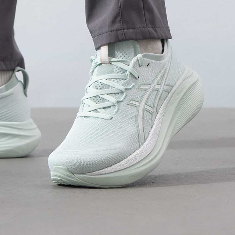 亚瑟士男鞋2025春季新款GEL-NIMBUS 27运动鞋缓震马拉松跑步鞋