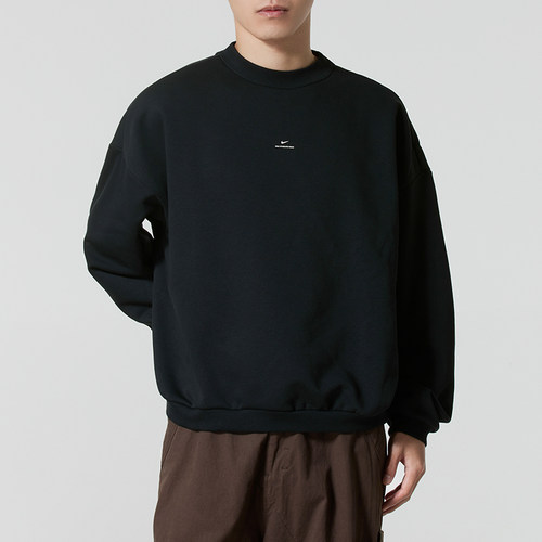 幸运叶子丨NIKE耐克男装圆领保暖运动服休闲宽松套头衫卫衣IM5902