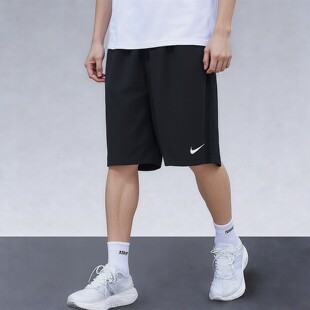 耐克男裤五分裤2026春季新款 DRI-FIT快干透气篮球运动裤跑步短裤