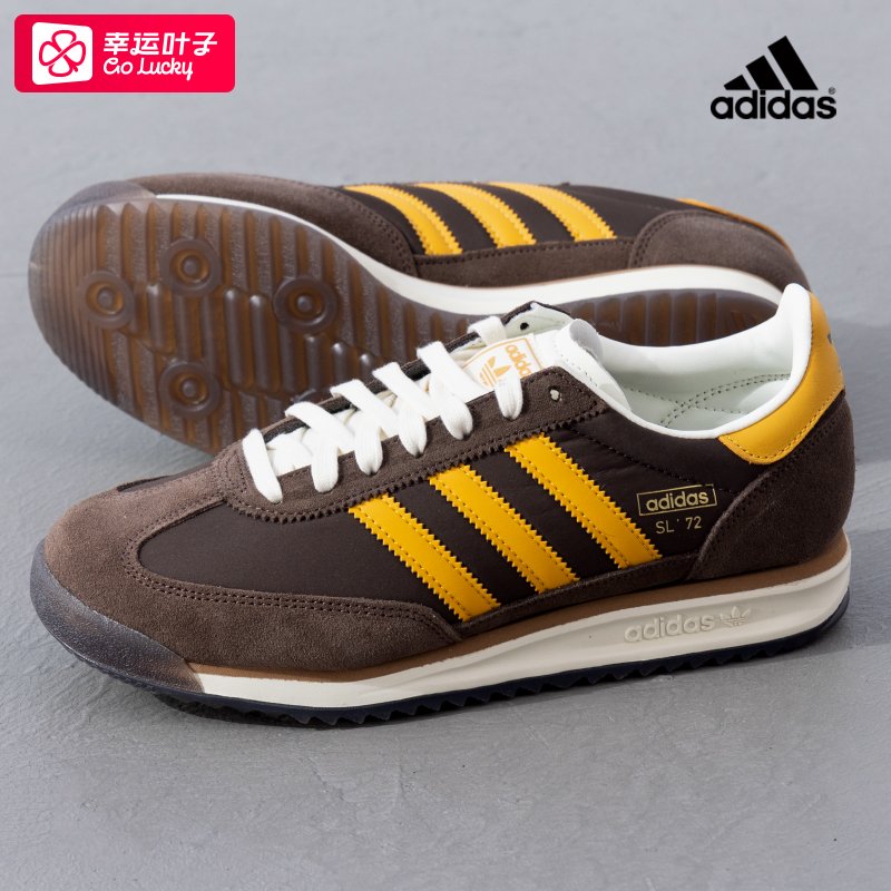 阿迪达斯SL 72德训鞋男鞋女鞋24冬季新款运动鞋休闲鞋T头鞋RS跑鞋