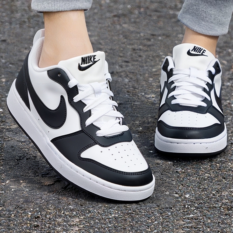 NIKE耐克官方女鞋黑白配色休闲鞋
