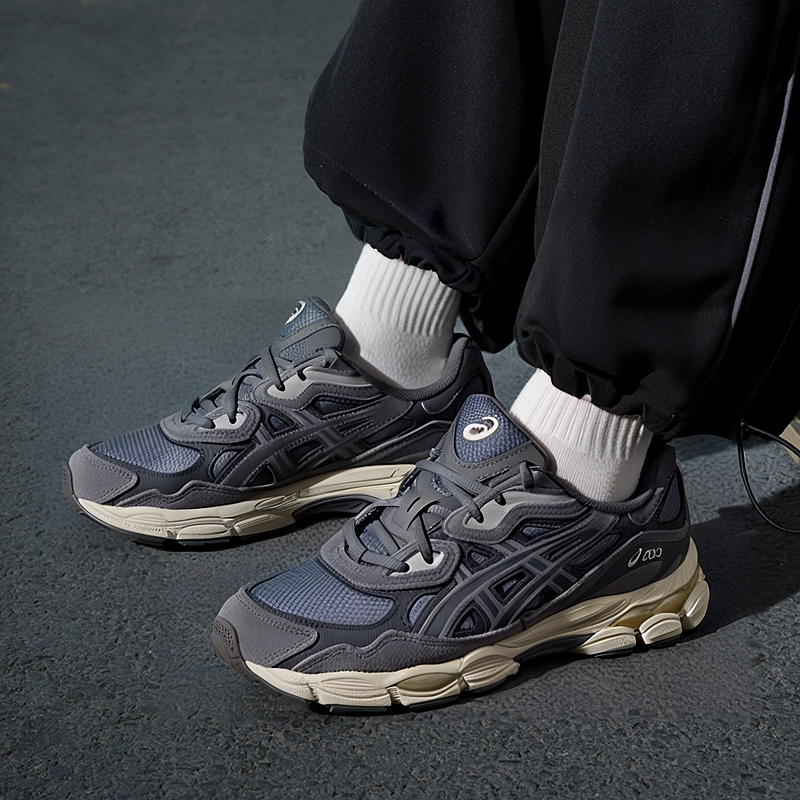 亚瑟士男鞋女鞋2025秋季新款Gel-NYC运动鞋休闲跑步鞋1203A739