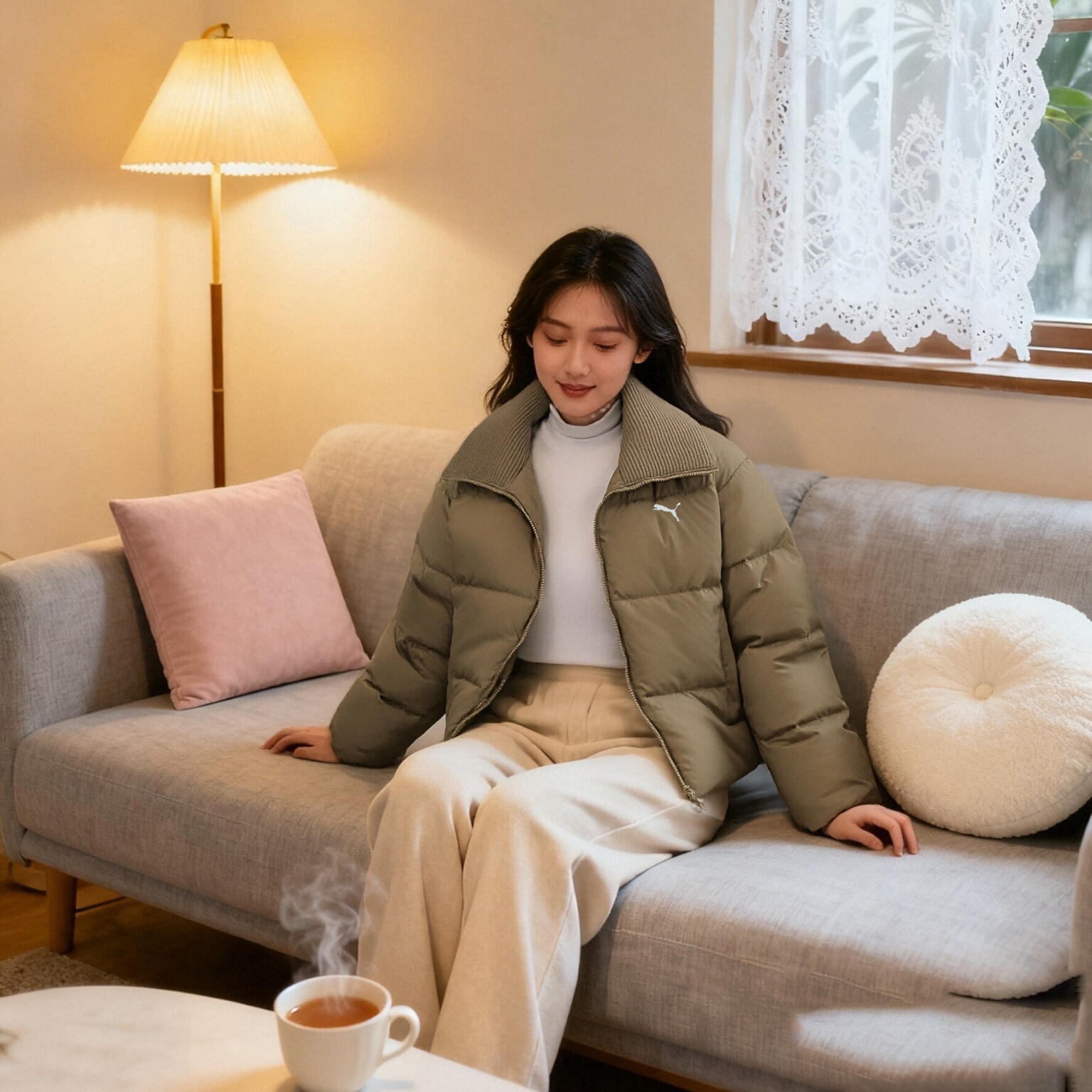 彪马PUMA官方旗舰羽绒服女冬新款防风保暖外套休闲运动服短款夹克