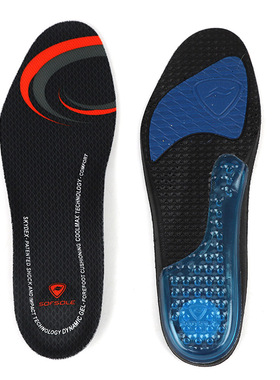 sofsole舒足速乐鞋垫男子篮球鞋垫舒适减震鞋垫运动跑步鞋垫