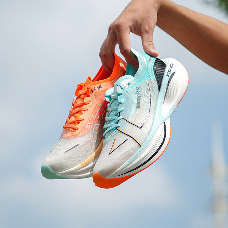 特步专业马拉松跑步鞋男鞋冬季新款160X3.0PRO运动鞋减震竞速跑鞋