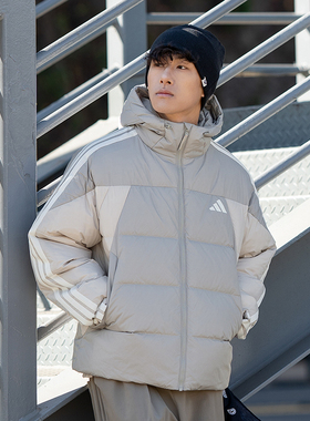 adidas阿迪达斯羽绒服男装25冬季新款户外保暖运动休闲外套KC2496