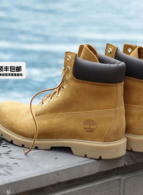 Timberland添柏岚大黄靴男鞋秋冬新款户外踢不烂高帮马丁靴18094