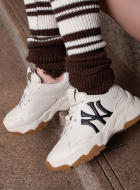 MLB官方 男鞋女鞋厚底休闲老爹鞋潮流新款情侣运动鞋子3ASHBWS4N